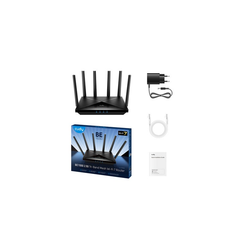 Usmerjevalnik (router) CUDY WR6500H, Wi-Fi 7, Mesh