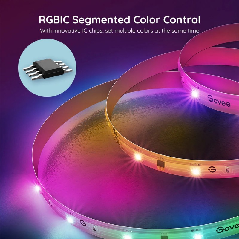LED trak GOVEE RGBIC Basic Wi-Fi + Bluetooth, 5m