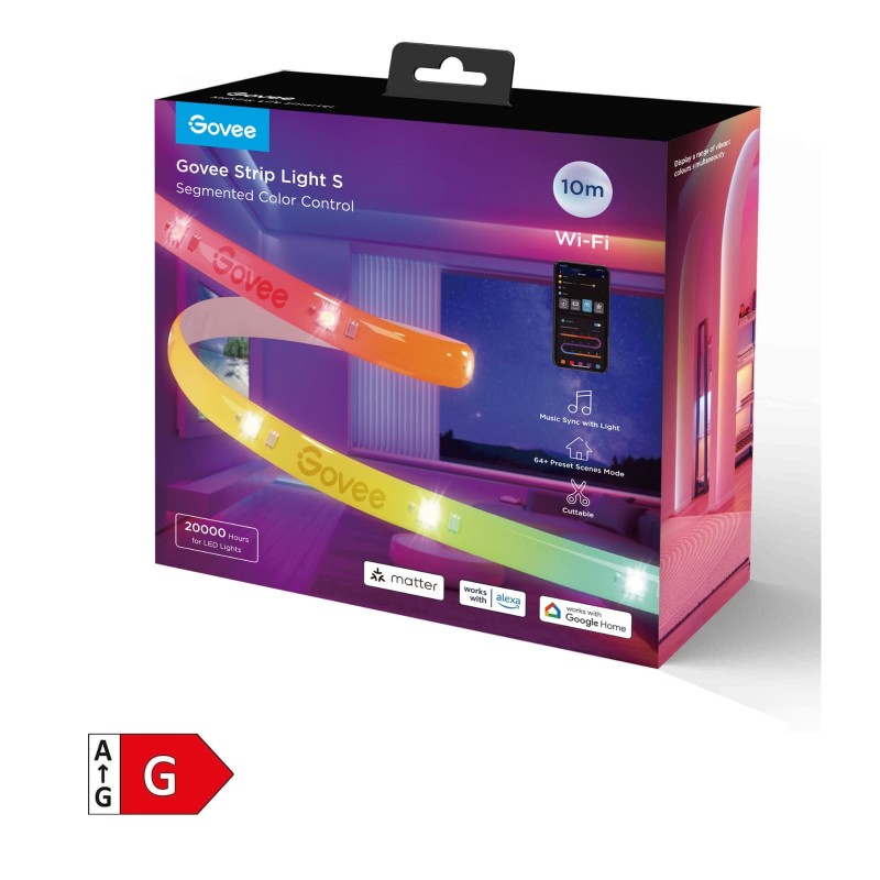 LED svetlobni trak GOVEE RGBIC S, 10m
