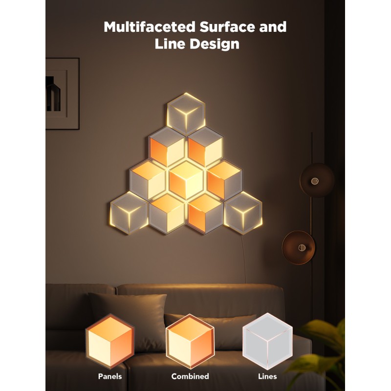 Svetlobni panel GOVEE Glide Hexahon Light Panels, 7-pack