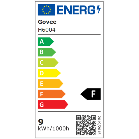 Pametna LED žarnica GOVEE RGBWW, E27, 800lm
