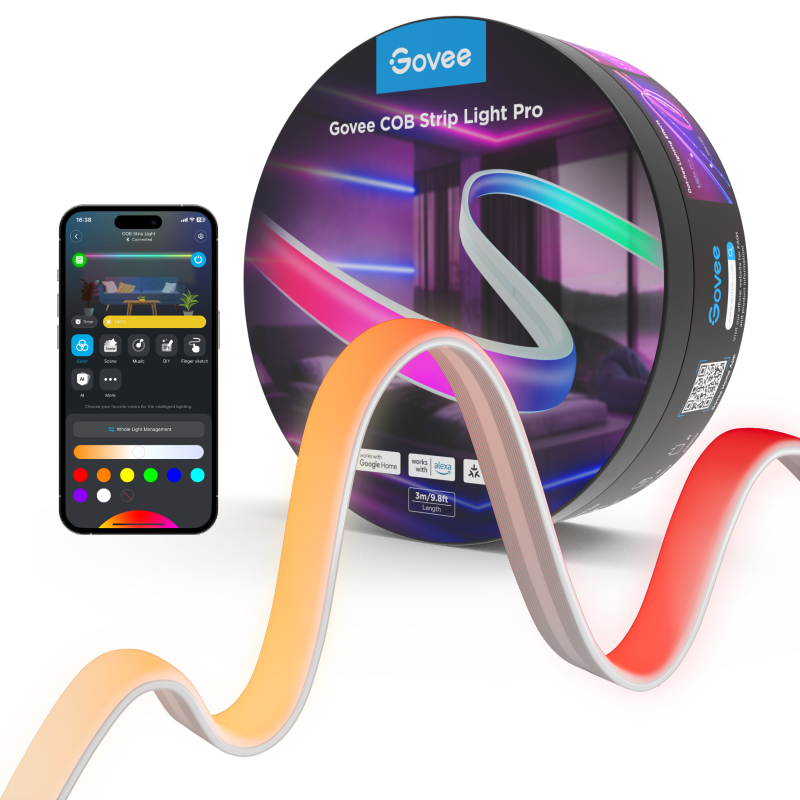 Svetlobni trak GOVEE COB, 3m