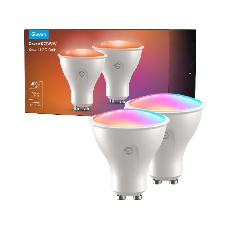 LED žarnica GOVEE RGBWW, GU10, 2-pack