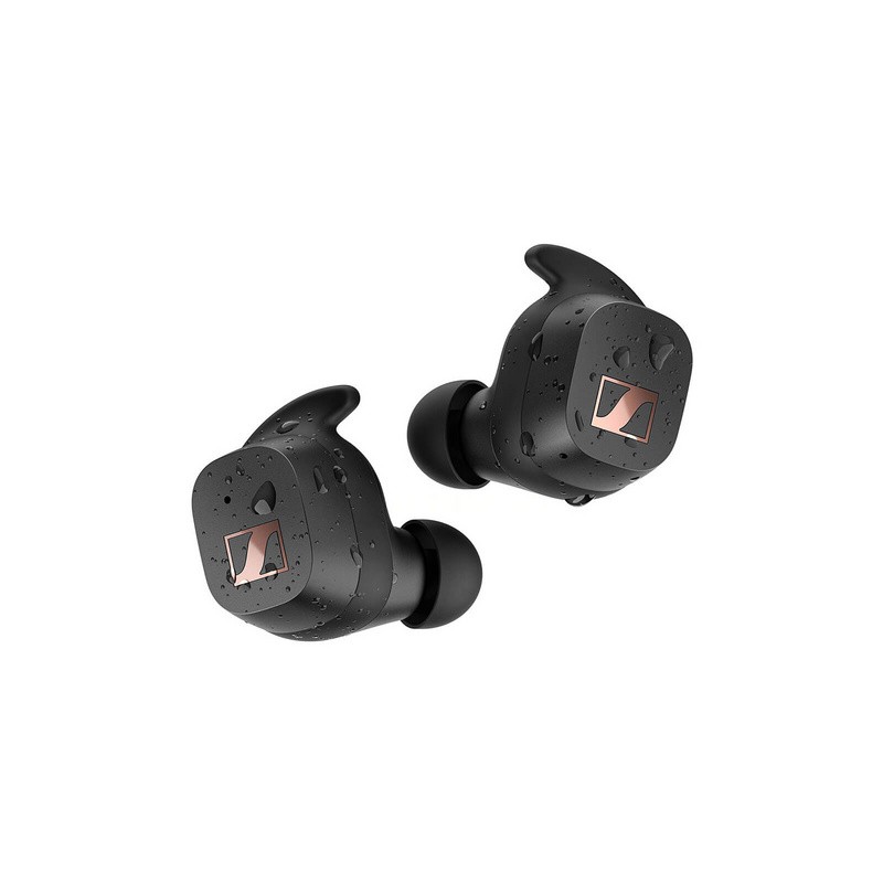 Slušalke Sennheiser SPORT True Wireless, črne