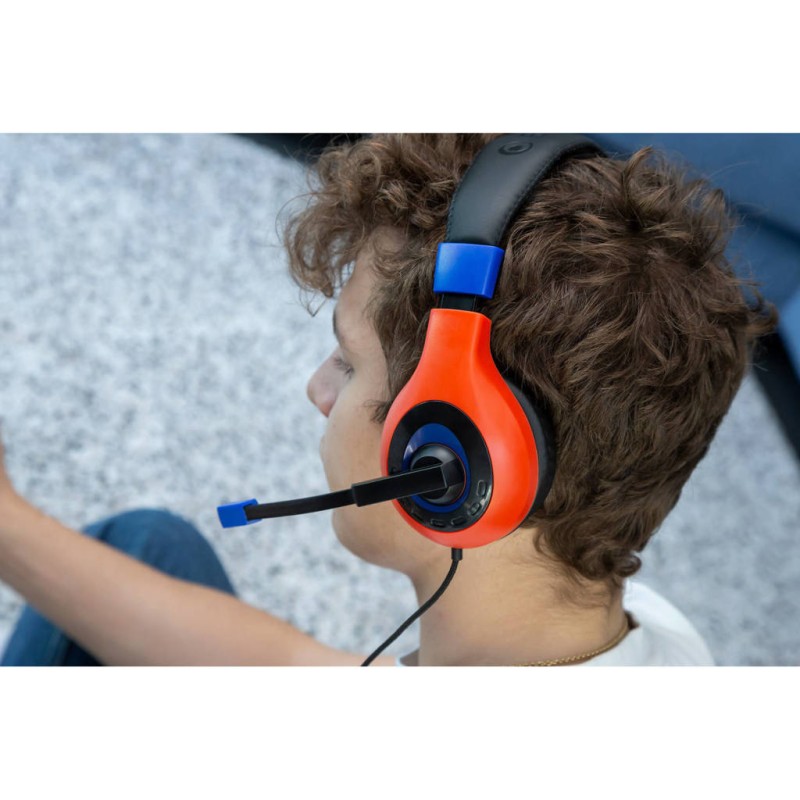 Slušalke BIGBEN NINTENDO SWITCH HEADSET MARIO RED/BLUE
