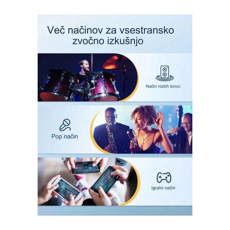 Slušalke TaoTronics BH1118, bele