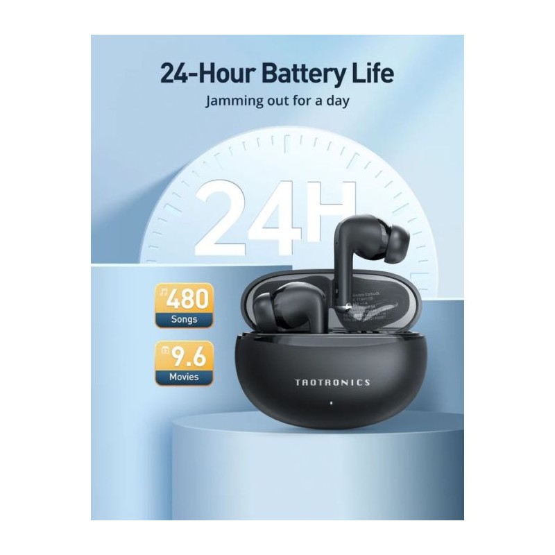 Slušalke TaoTronics BH1118, bele