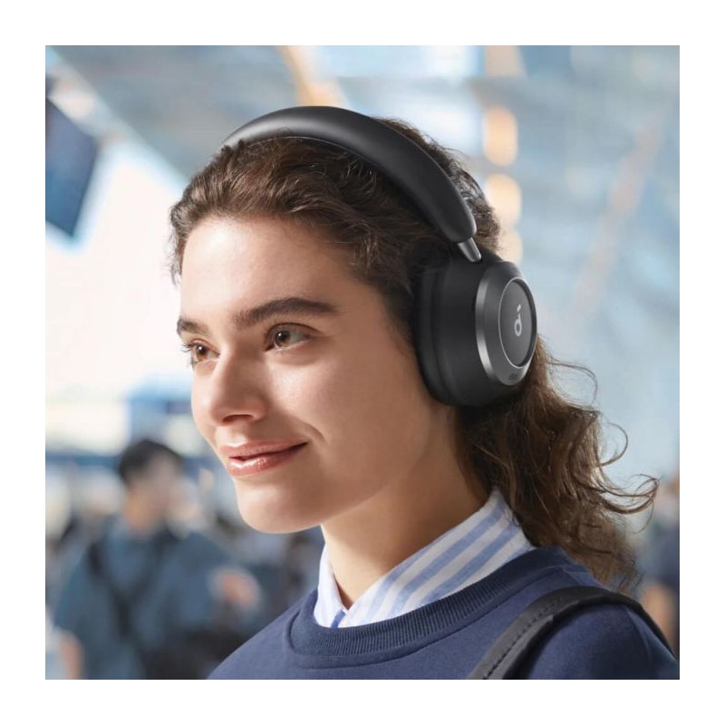 Slušalke Anker Soundcore Space One Pro, črne, A3062G11