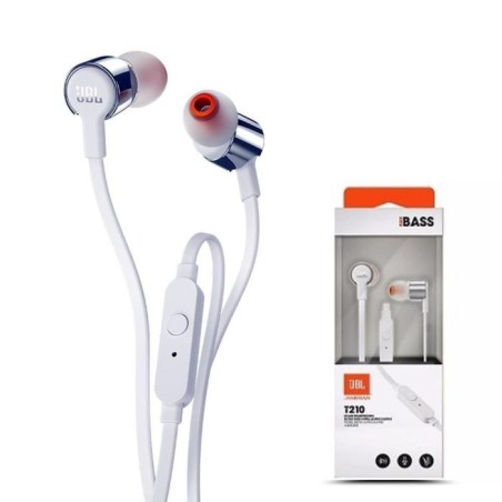 Slušalke JBL Tune 210, sive