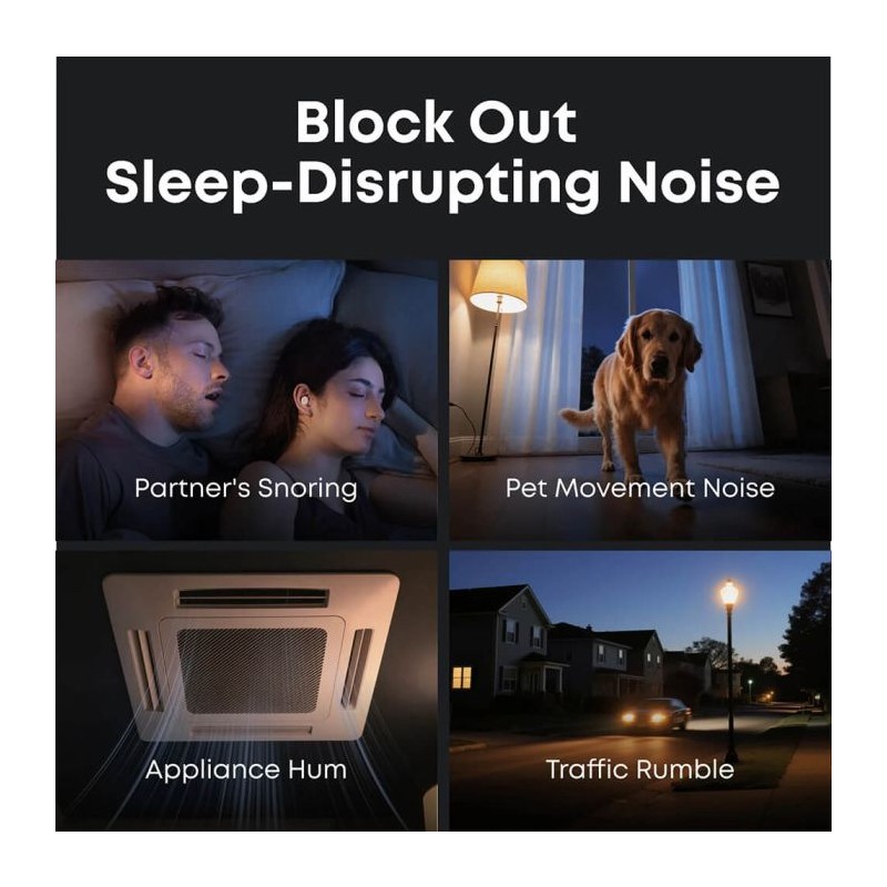 Slušalke Anker Soundcore Sleep A30, bele, D1301G21