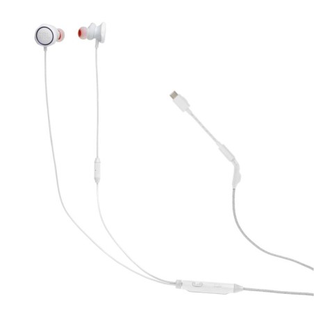 Slušalke JBL Quantum 50C, bele