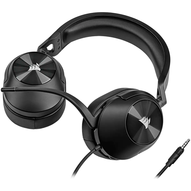 Slušalke Corsair HS65 Surround , črne