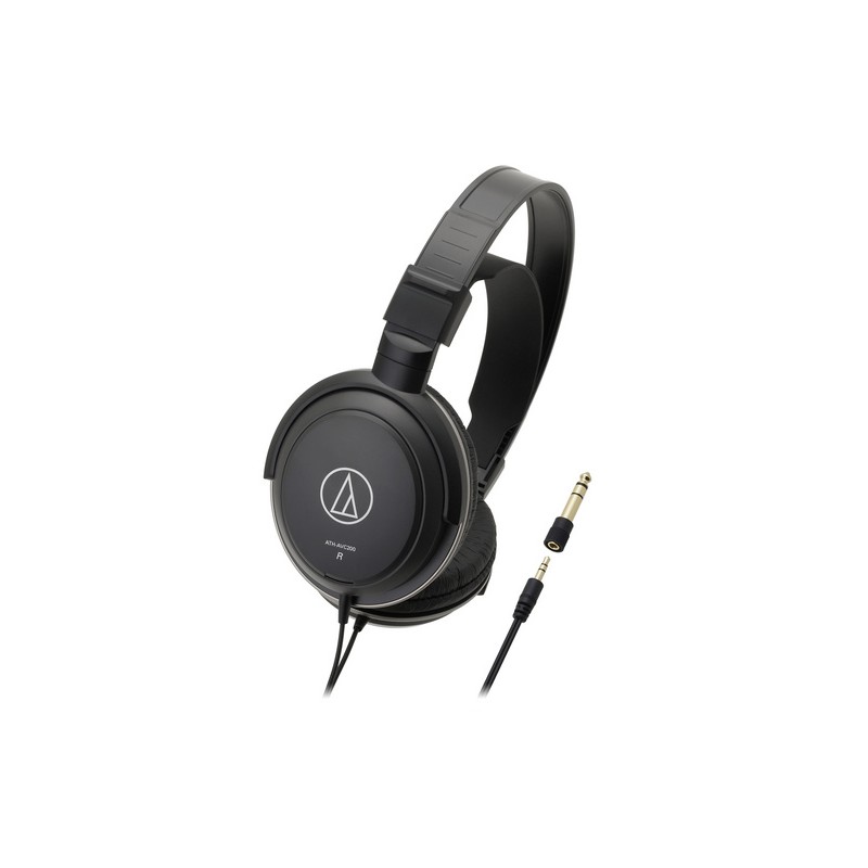 Slušalke Audio-Technica ATH-AVC200, črne