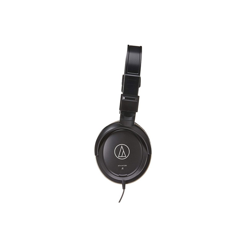 Slušalke Audio-Technica ATH-AVC200, črne