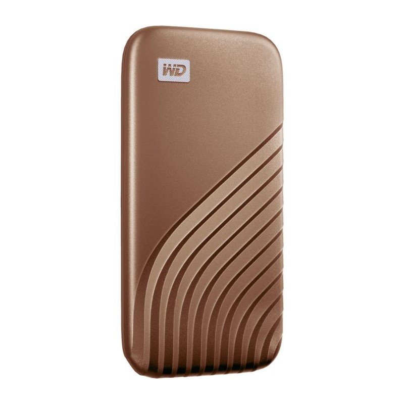 SSD disk 2TB WD My Passport, zlat, WDBAGF0020BGD-WESN