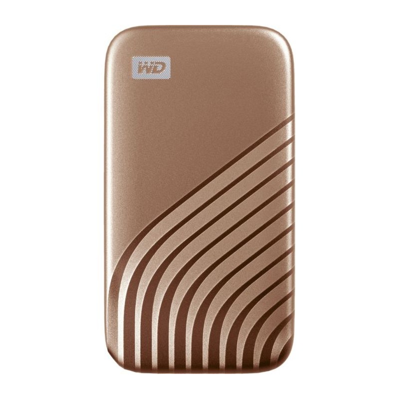SSD disk 2TB WD My Passport, zlat, WDBAGF0020BGD-WESN