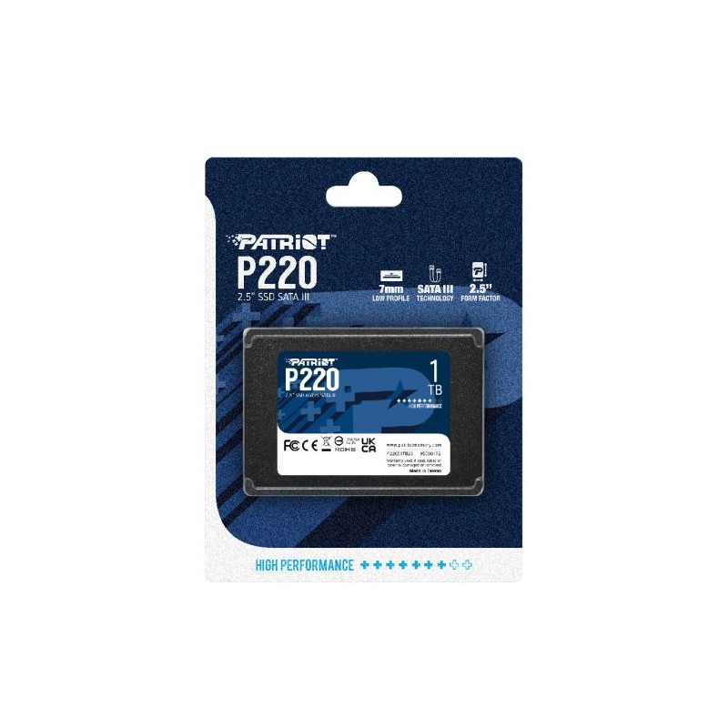 SSD disk 2.5 1TB SATA3 Patriot P210, P220S1TB25