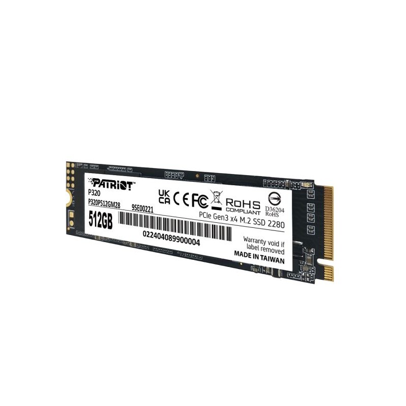 SSD disk  512GB M.2 NVMe Patriot P320, P320P512GM28