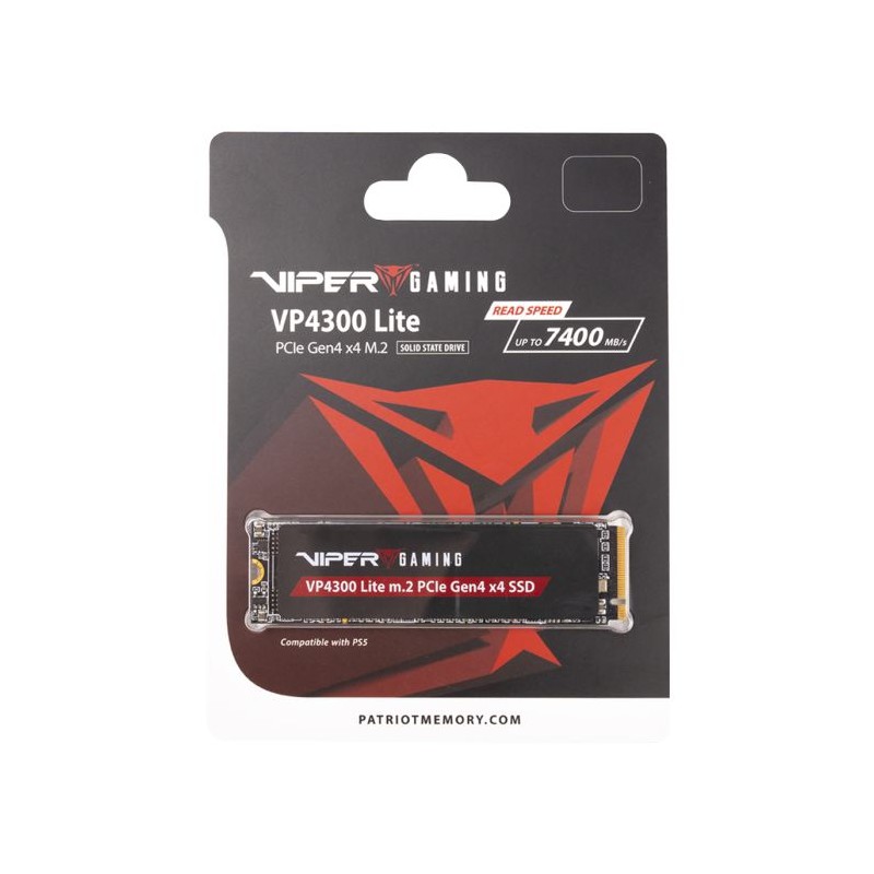 SSD disk 4TB M.2 NVMe Patriot Viper VP4300 Lite, VP4300L4TBM28H