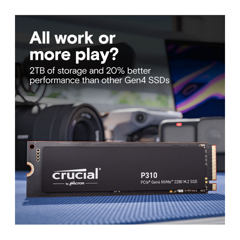 SSD disk 2TB M.2 NVMe Crucial P310