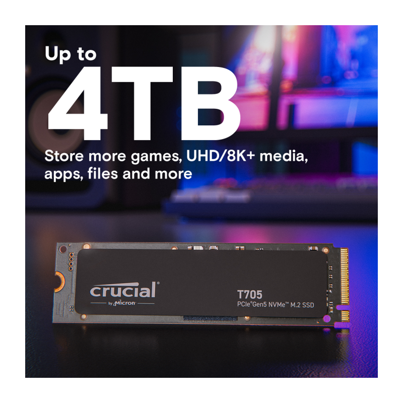 SSD disk 1TB M.2 NVMe Crucial T705