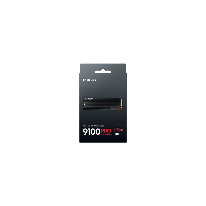 SSD disk 4TB NVMe M.2, Samsung 9100 PRO HeatSink (MZ-VAP4T0CW)