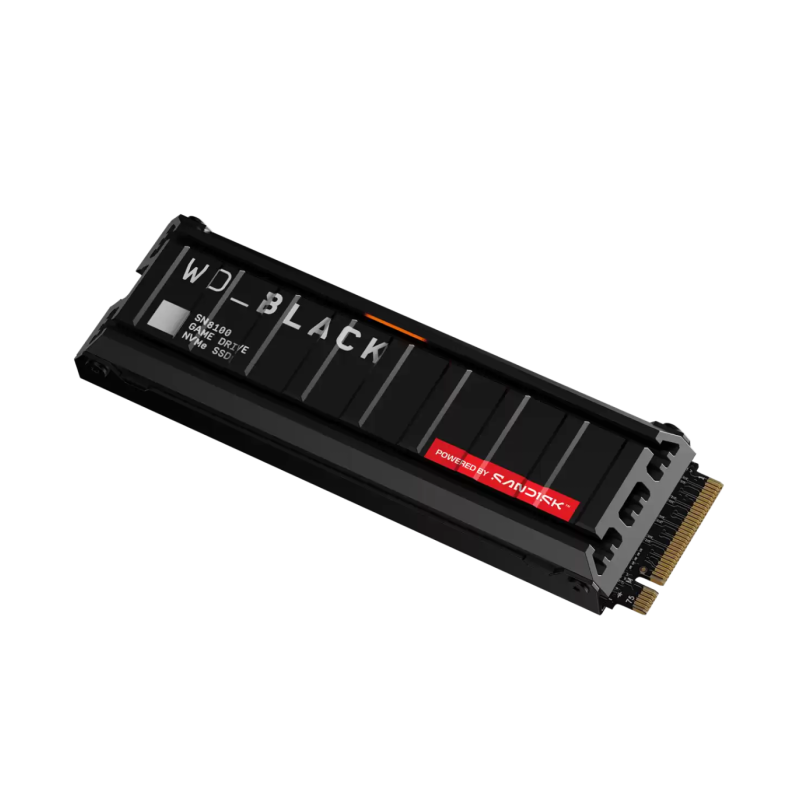 SSD disk 4TB M.2 NVMe WD Black SN8100 s hladilnikom, WDS400T1XHM