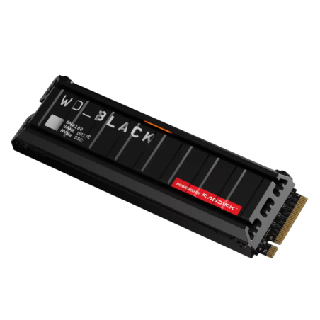 SSD disk 4TB M.2 NVMe WD Black SN8100 s hladilnikom, WDS400T1XHM