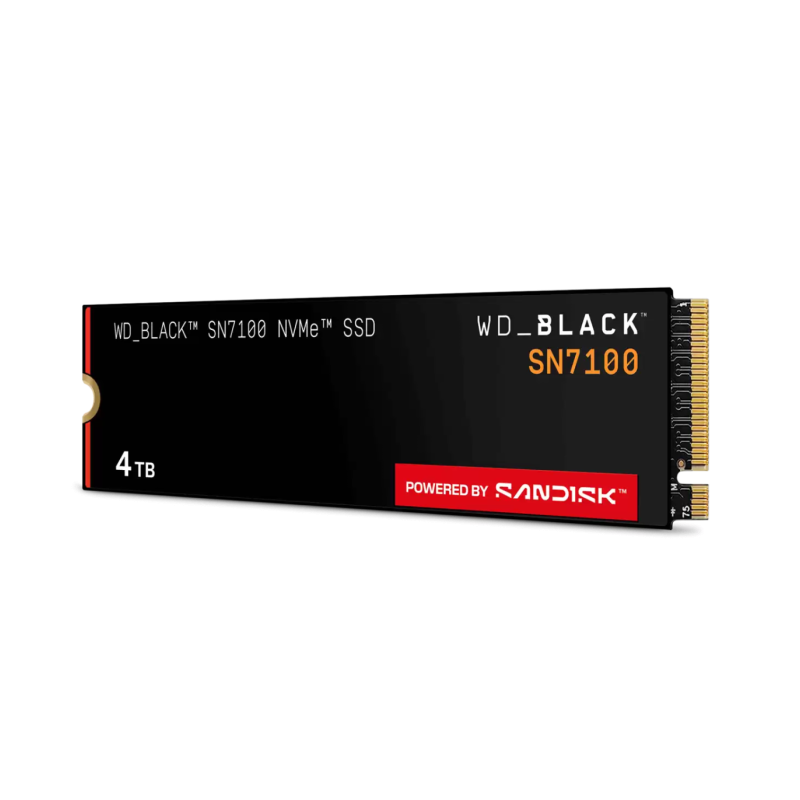 SSD disk 4TB M.2 NVMe WD Black SN7100, WDS400T4X0E