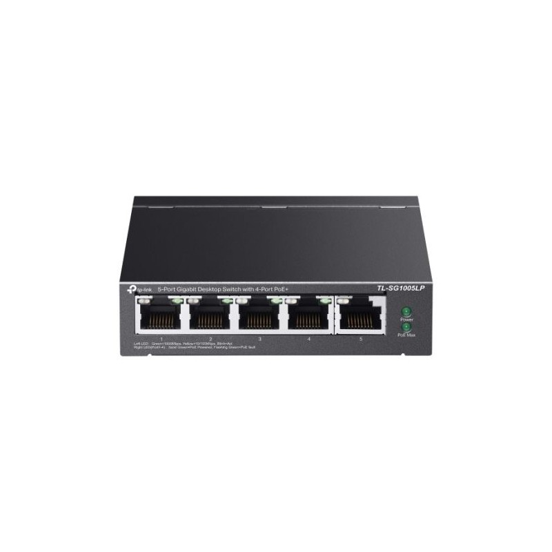 TP-LINK TL-SG1005LP 5-Port Gigabit 4-Port PoE/PoE+