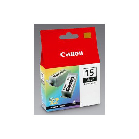 Črnilo Canon BCI-15Bk (2 kosa), črno