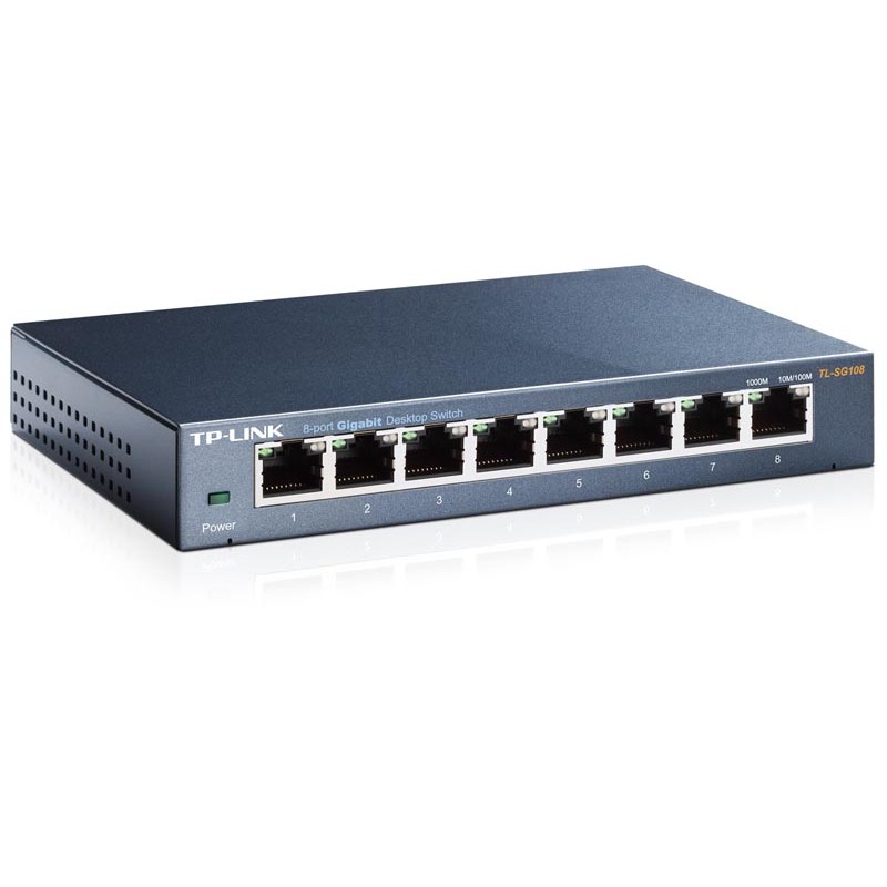 Stikalo (switch) TP-Link TL-SG108, 8-port