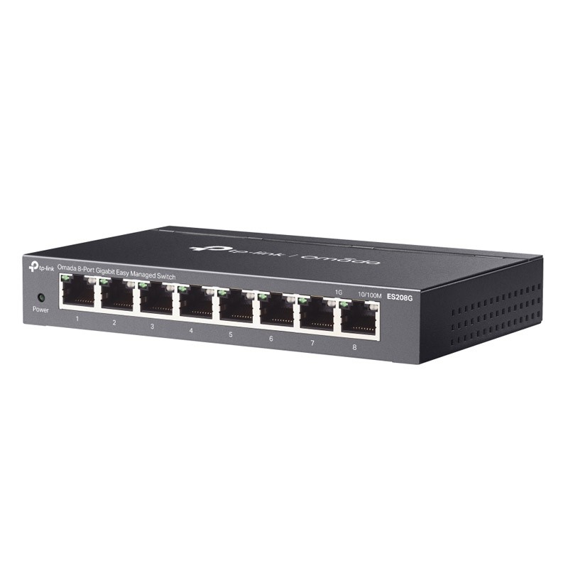 Stikalo (switch) TP-LINK Omada ES208G, 8-port