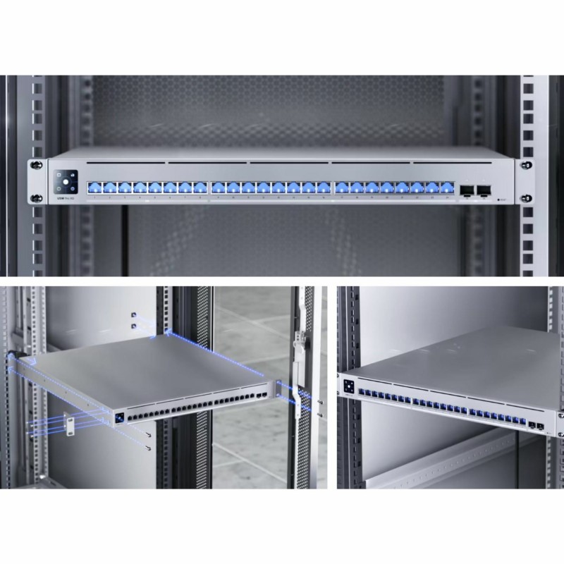 Stikalo (switch) Ubiquiti USW-Pro-XG-24-PoE, 24-port, SFP, PoE+