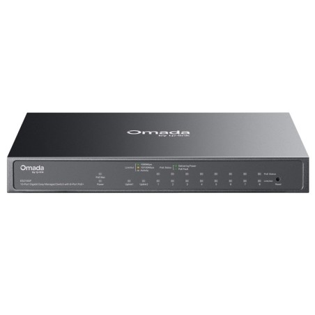 Stikalo (switch) TP-Link Omada ES210GP, 8-port, PoE+, SFP