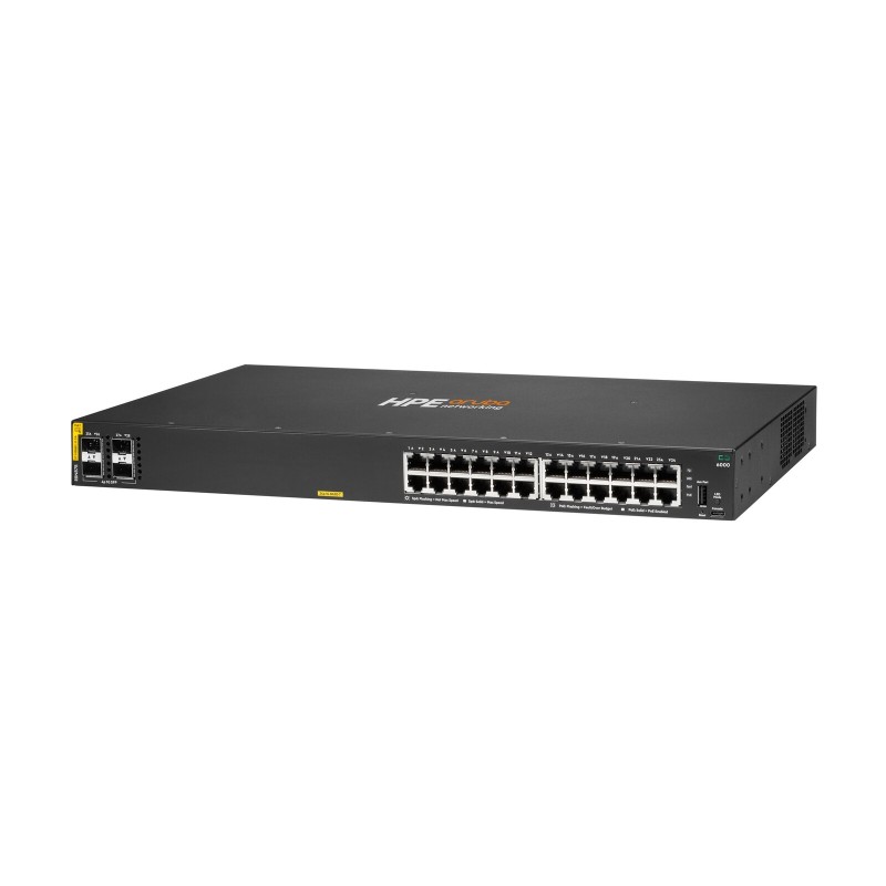 Stikalo (switch) HPE Aruba Networking CX 6000, 24-port, PoE+, SFP