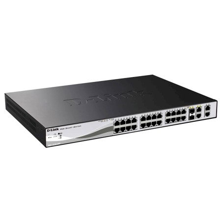 Stikalo (switch) 24 port 10/100 PoE D-Link DES-1210-28P