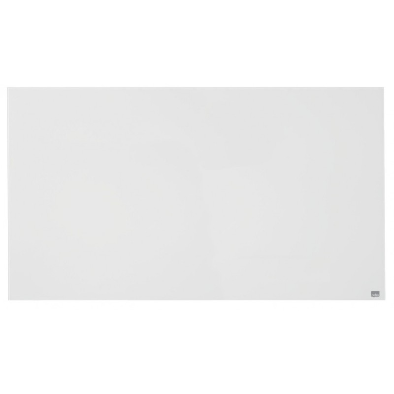 Tabla steklena Nobo diamond 126,4x71,1cm bela 1905177