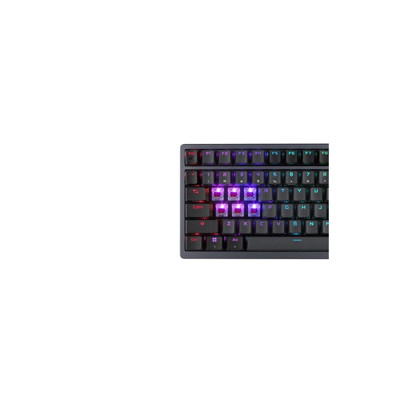 Tipkovnica ASUS ROG Azoth Wireless, ROG NX Red, RGB