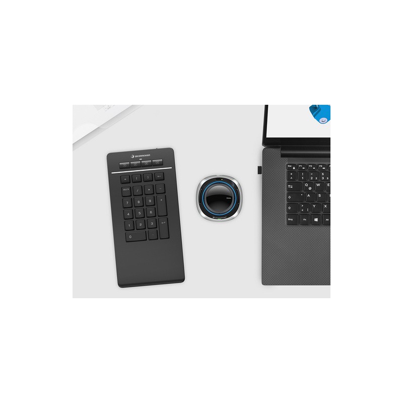 Tipkovnica 3Dconnexion Numpad Pro, črna