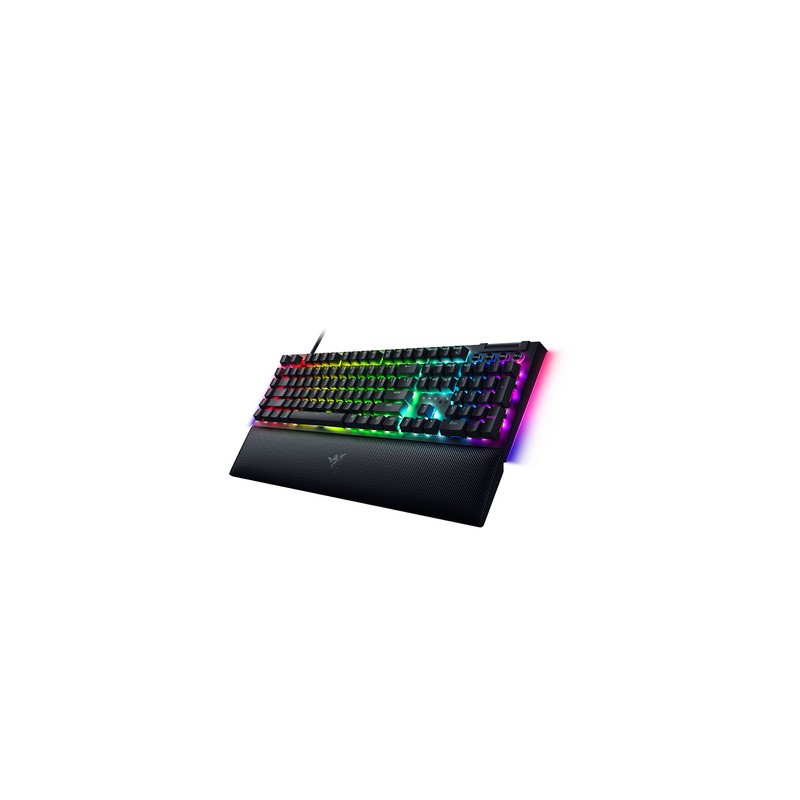 Tipkovnica Razer BlackWidow V4, zelena stikala, US SLO g., črna