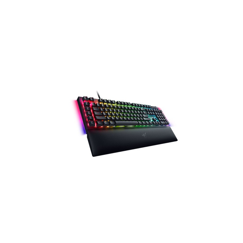 Tipkovnica Razer BlackWidow V4, zelena stikala, US SLO g., črna