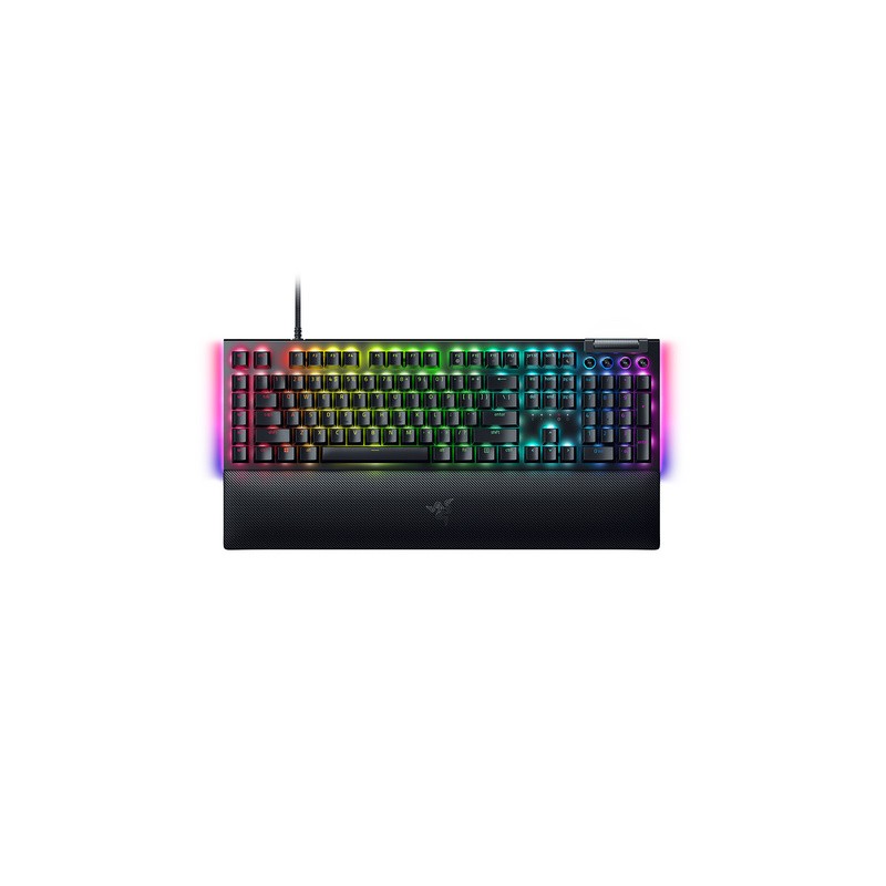 Tipkovnica Razer BlackWidow V4, rumena stikala, črna