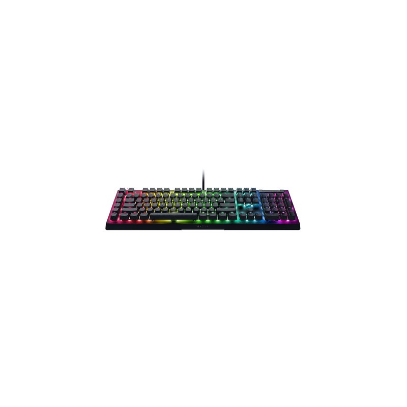 Tipkovnica Razer BlackWidow V4 X, zelena stikala, US SLO g., črna