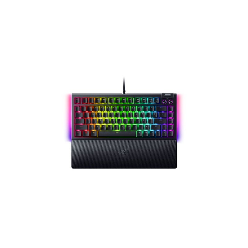 Tipkovnica Razer BlackWidow V4 75%, US SLO g., črna