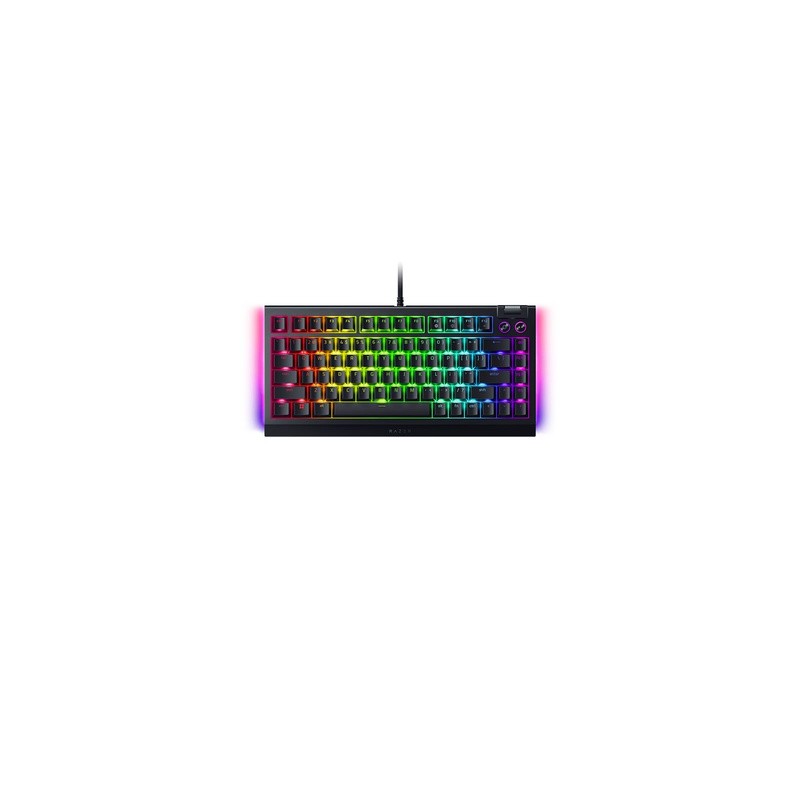 Tipkovnica Razer BlackWidow V4 75%, US SLO g., črna