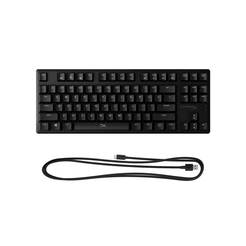 Tipkovnica HP HyperX Alloy Origins Core RGB, mehanična, HyperX Aqua Switch