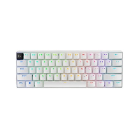 Tipkovnica Logitech PRO X 60 LIGHTSPEED brezžična, bela