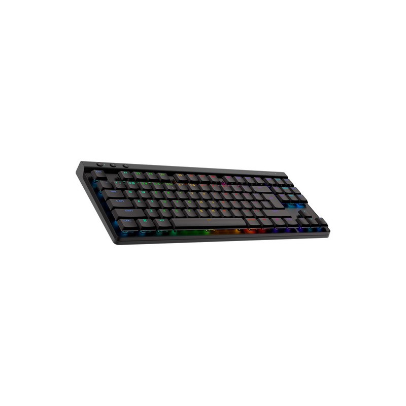 Tipkovnica Logitech G515 LIGHTSPEED TKL, SLO g., črna