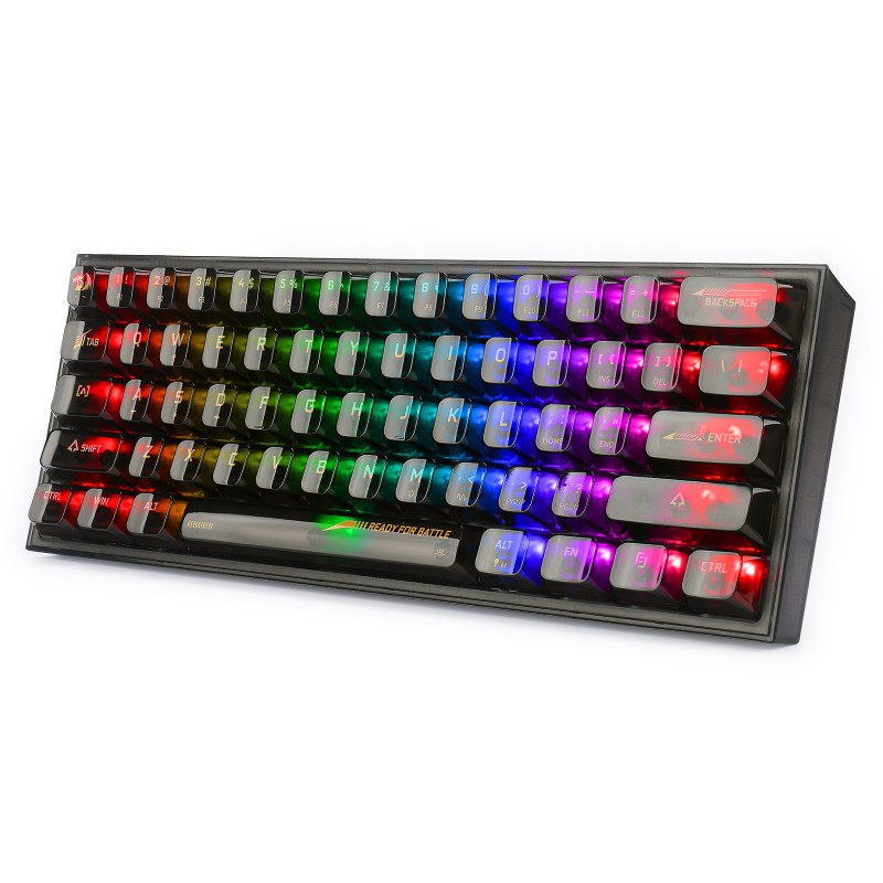 Tipkovnica RedRagon FIZZ K617CTB-RGB, črna